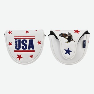 PRG Originals, USA, Mallet Putter Cover - White
